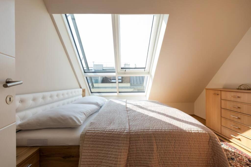 Grosses Penthouse #12 Mit Terrasse Und Aussicht Daire Viyana Dış mekan fotoğraf