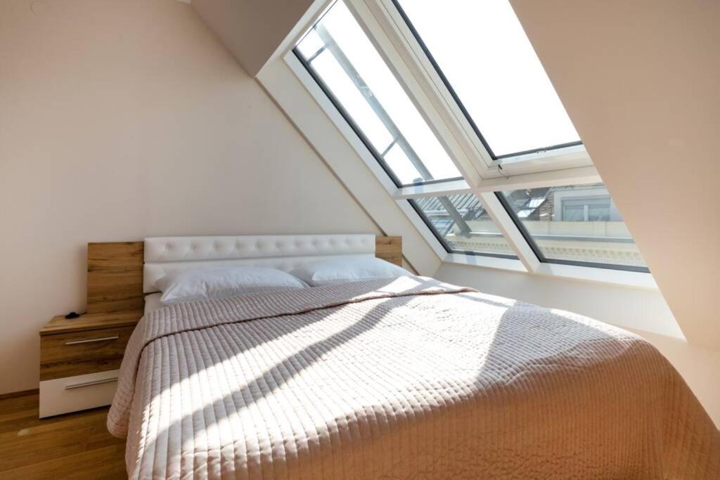Grosses Penthouse #12 Mit Terrasse Und Aussicht Daire Viyana Dış mekan fotoğraf