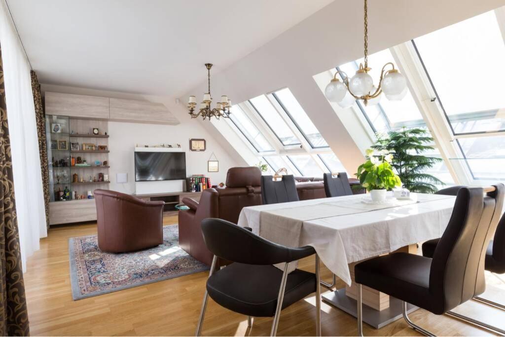 Grosses Penthouse #12 Mit Terrasse Und Aussicht Daire Viyana Dış mekan fotoğraf